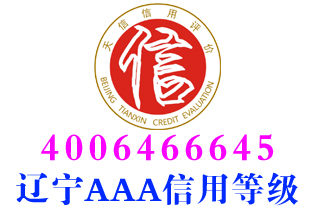 铁岭工程企业aaa信用等级证书办理